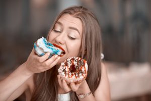 Help with food cravings eating donuts