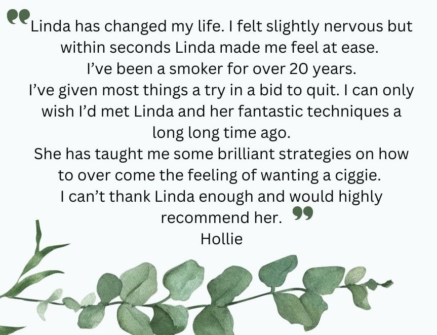 Stop Smoking with Hypnois Testemonial